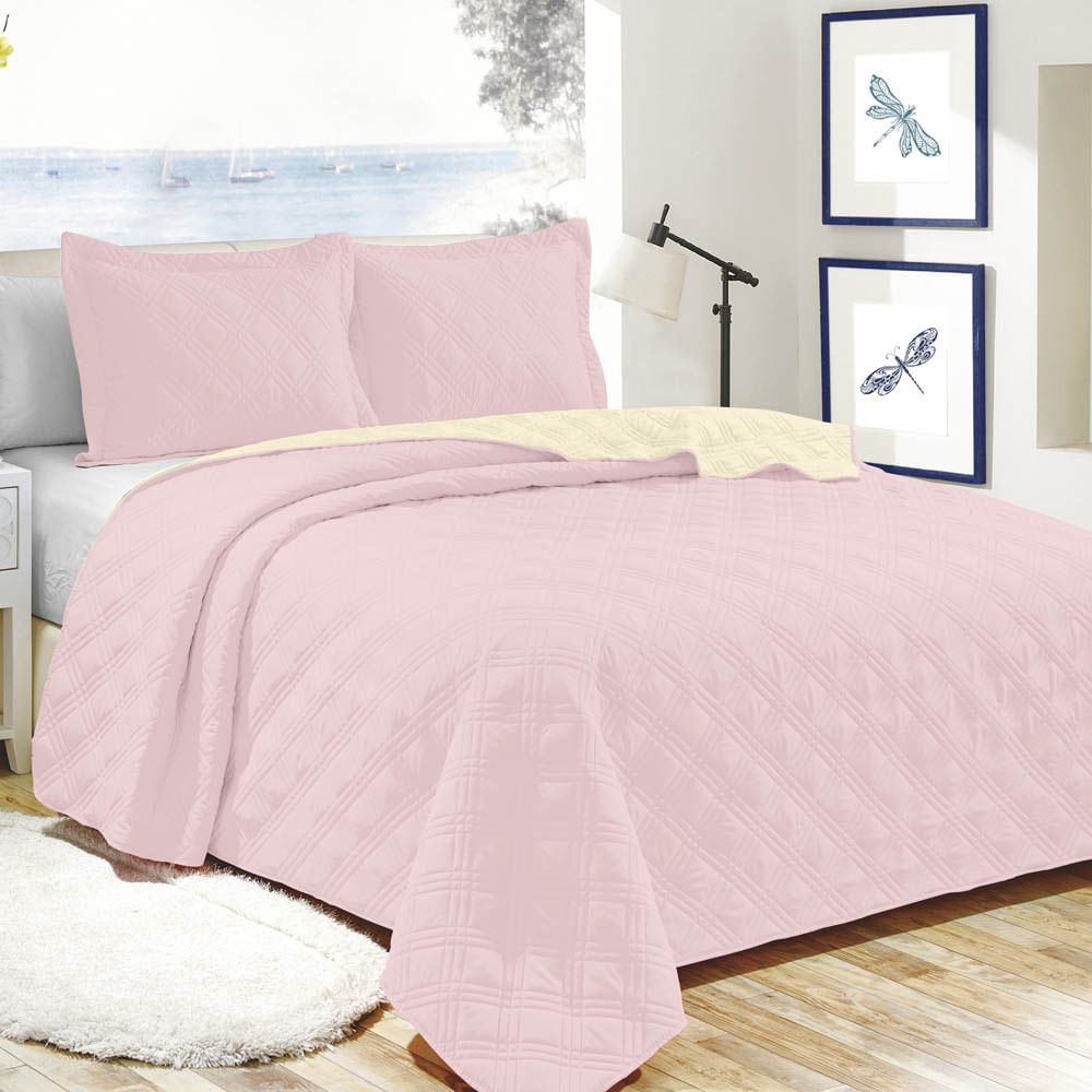 Sobrecama Home Accents Set de 3 Piezas - KING