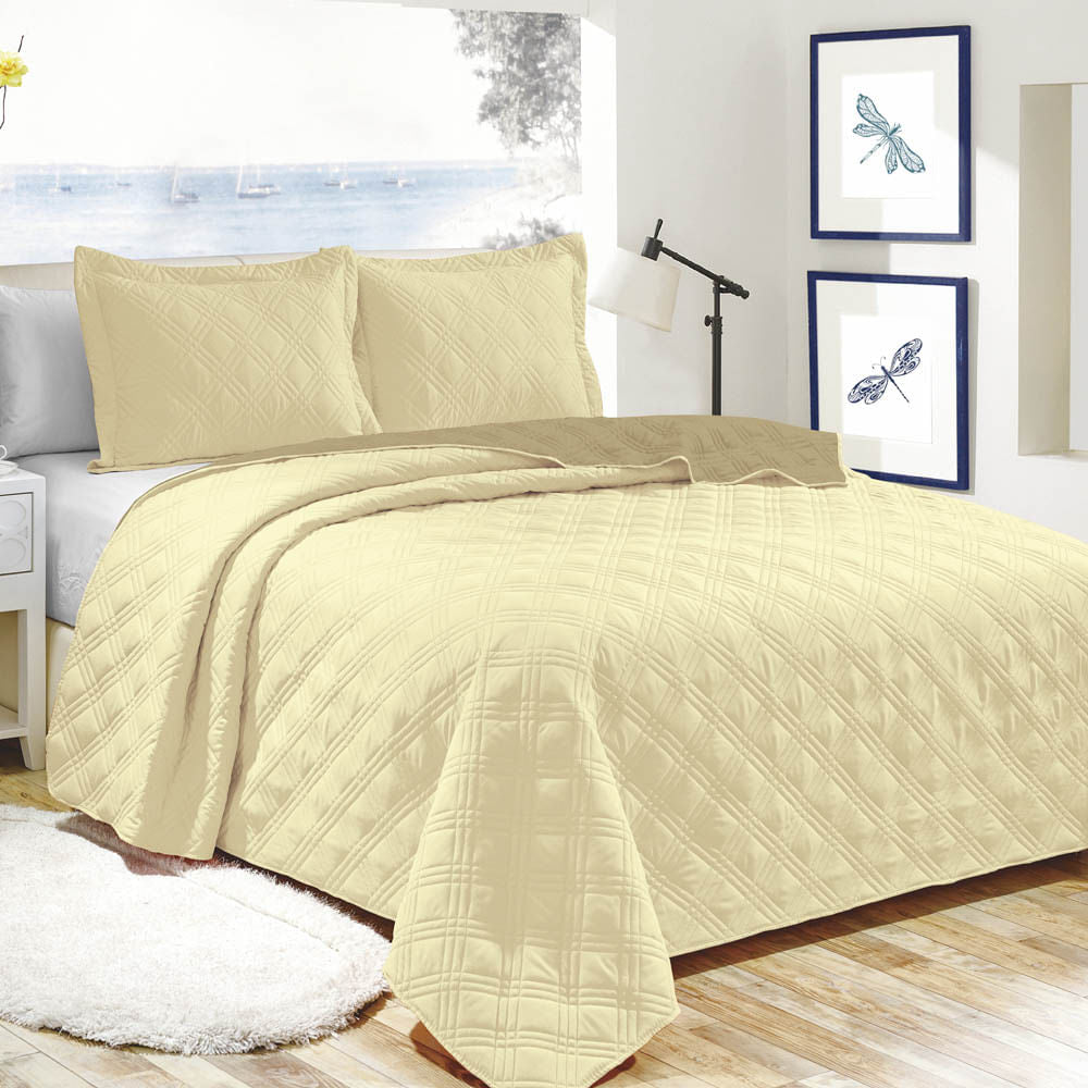 Sobrecama Home Accents Set de 3 Piezas - KING