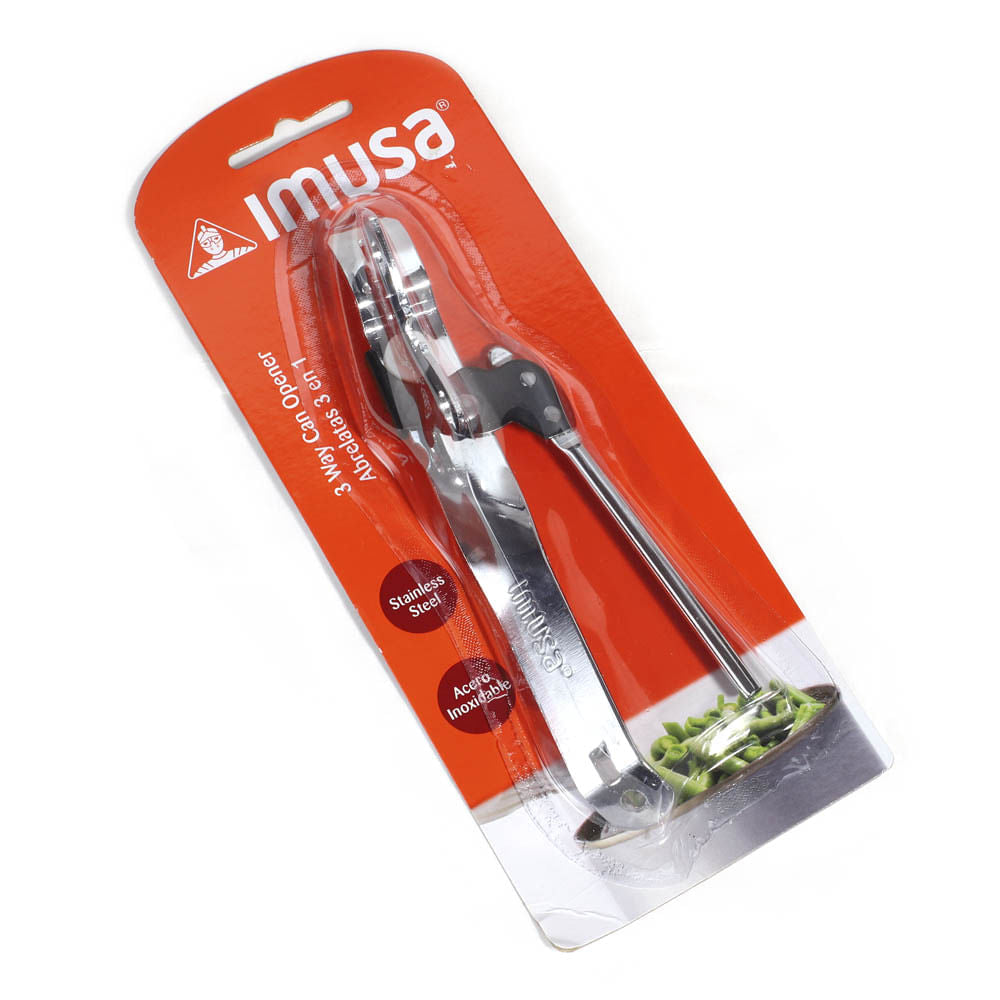 Abrelatas Manual Imusa 3 en 1