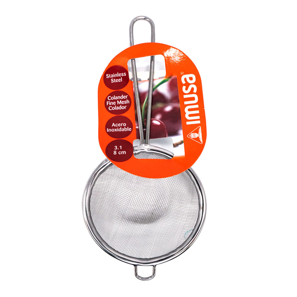 Colador Imusa de Acero Inoxidable de 8 cm