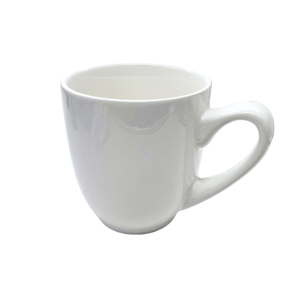 Taza de Cerámica TTu Gallery de 22 Onzas - Blanca