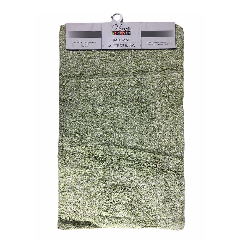 Alfombra de Baño Home Accents de 45 cm x 75 cm - Verde Claro
