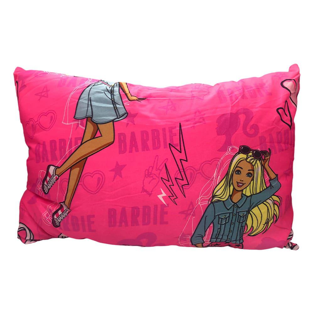 Almohada Barbie 17.7 " X 25.6" Infantil