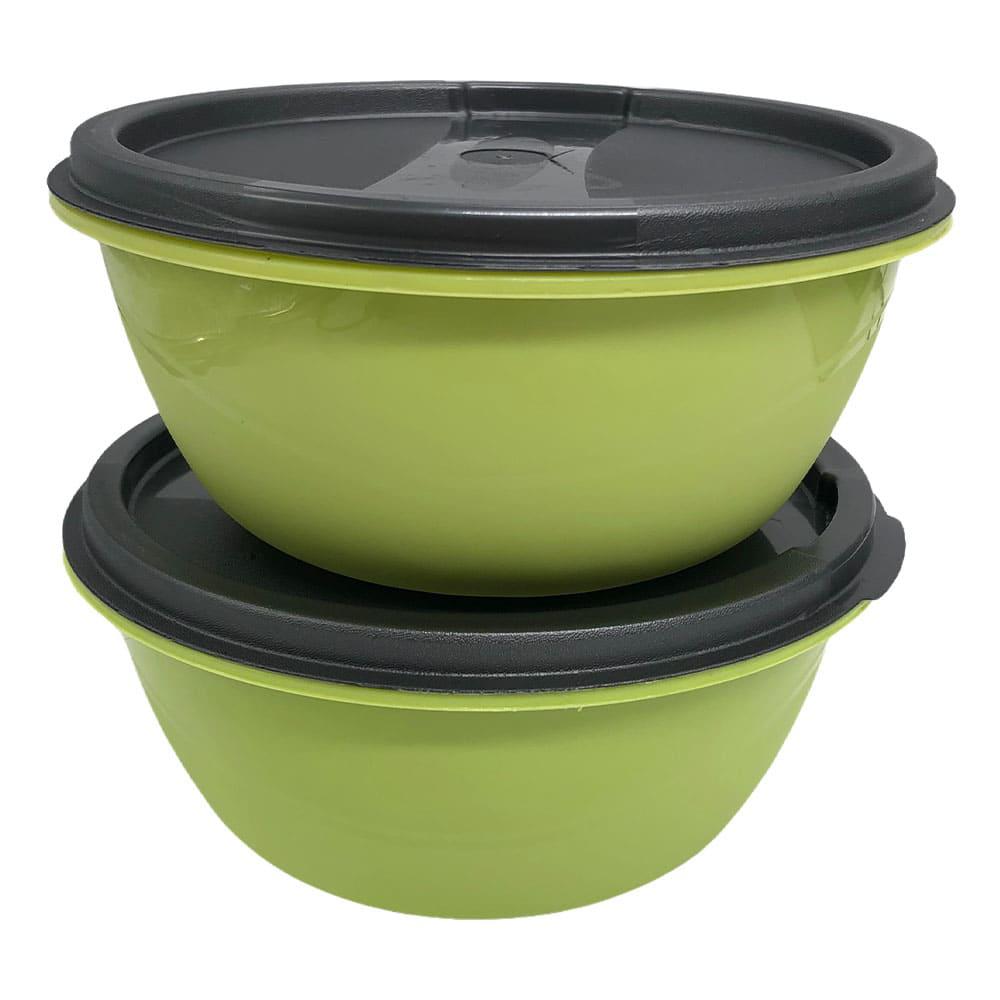 Envase de Plástico Princeware Set de 2 Piezas Con Tapa de 900 ml - Surtido