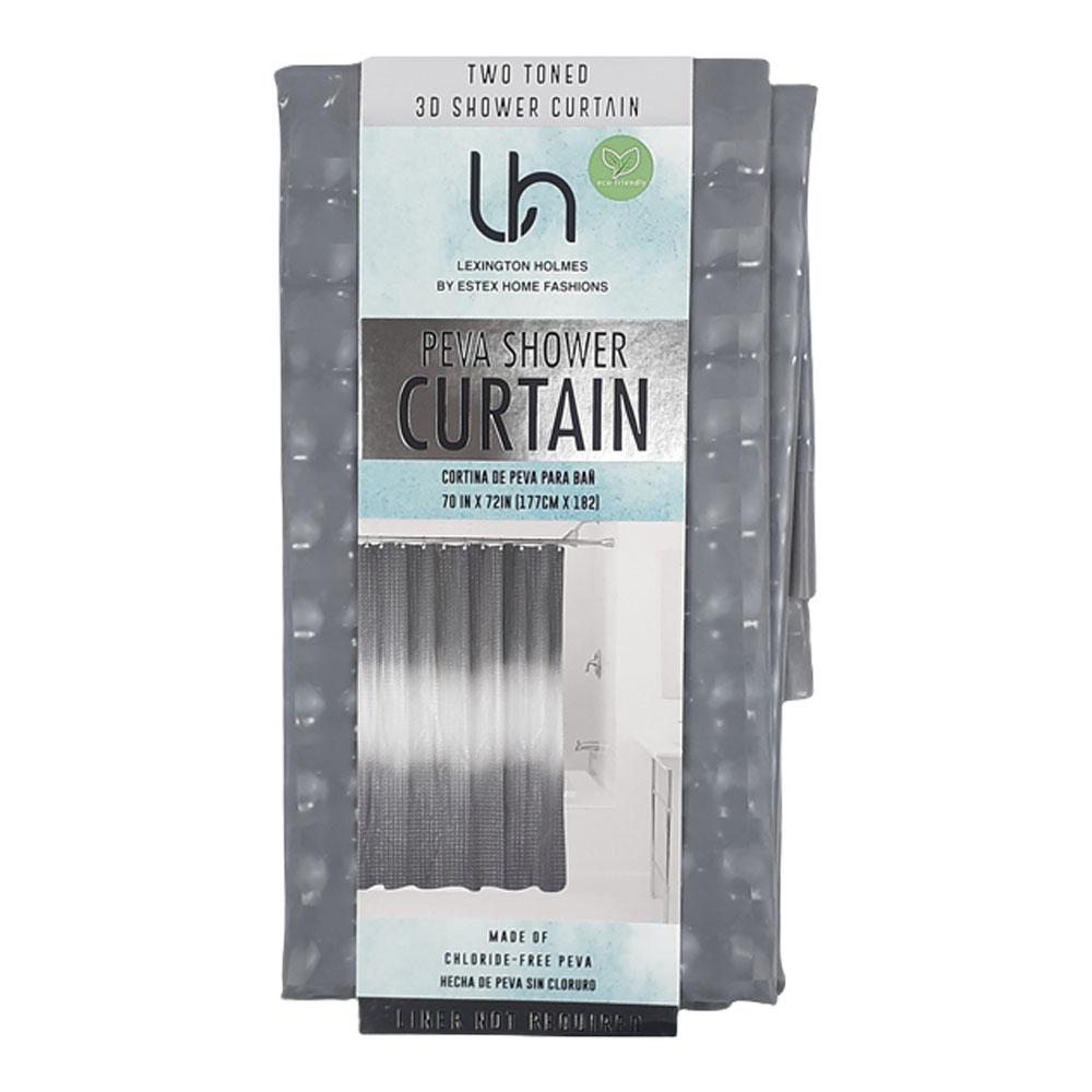 Cortina de Baño Estex Peva 70" x 72" - Gris