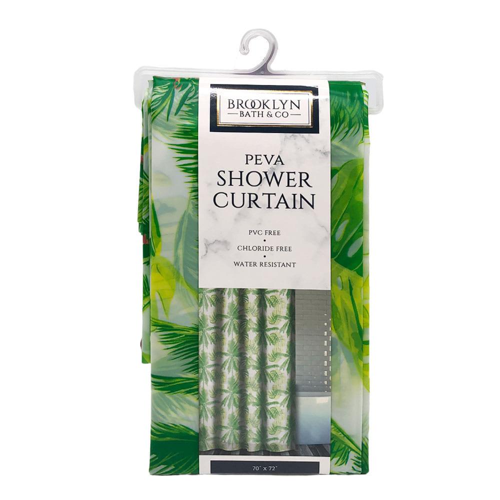 Cortina de Baño Home Expressions Palm Trees de 70" x 72"