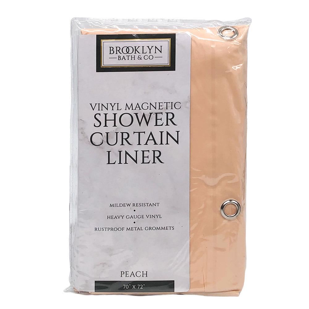 Cortina de Baño Home Expressions Plástica de 70" x 72" - Durazno
