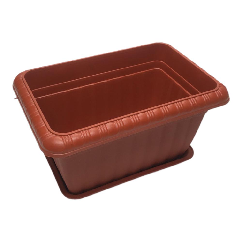 Macetero Home de Plástico Rectangular 5.5" x 9"