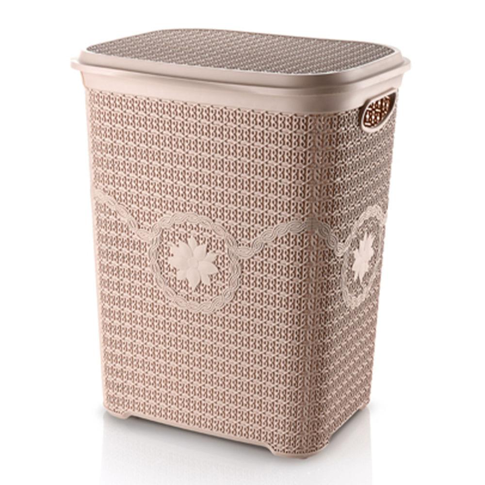 Canasta Asude Plastik Con Tapa