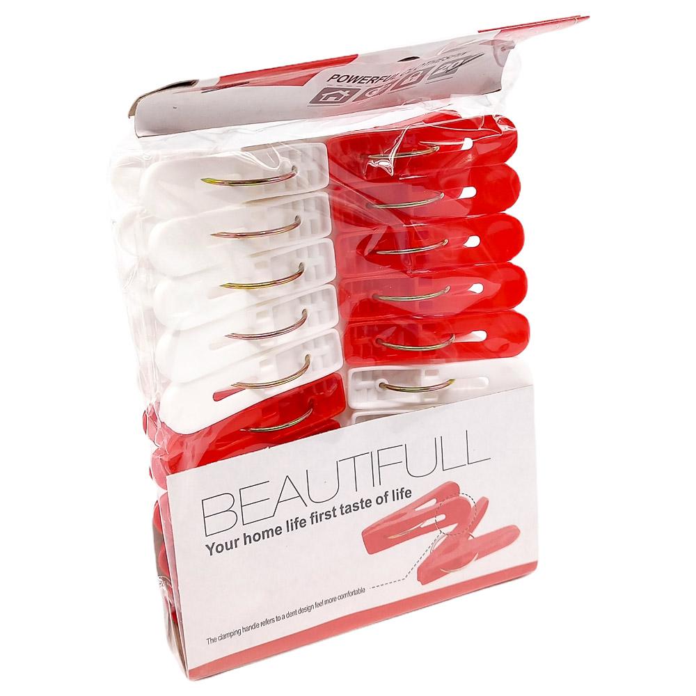 Horquillas de Plástico Home Elegance 20 Piezas