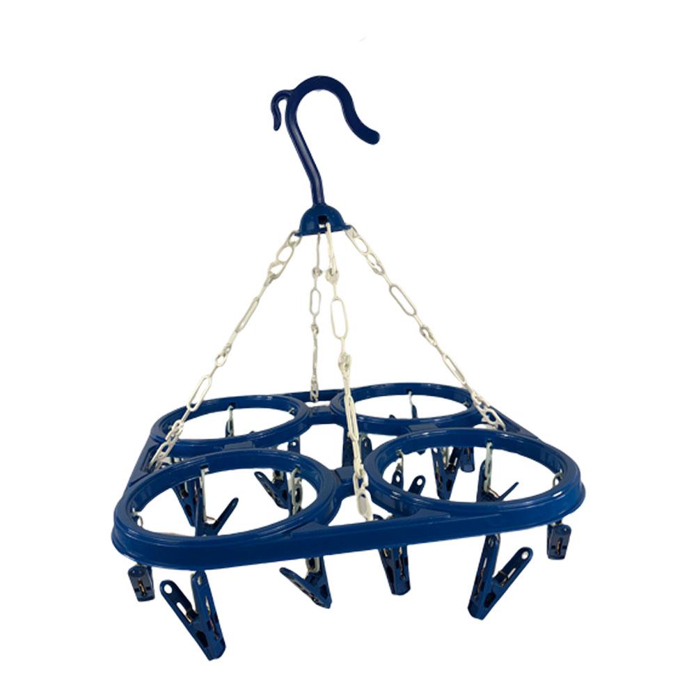 Horquillero Plástico Homestar 24 Clips - Surtido