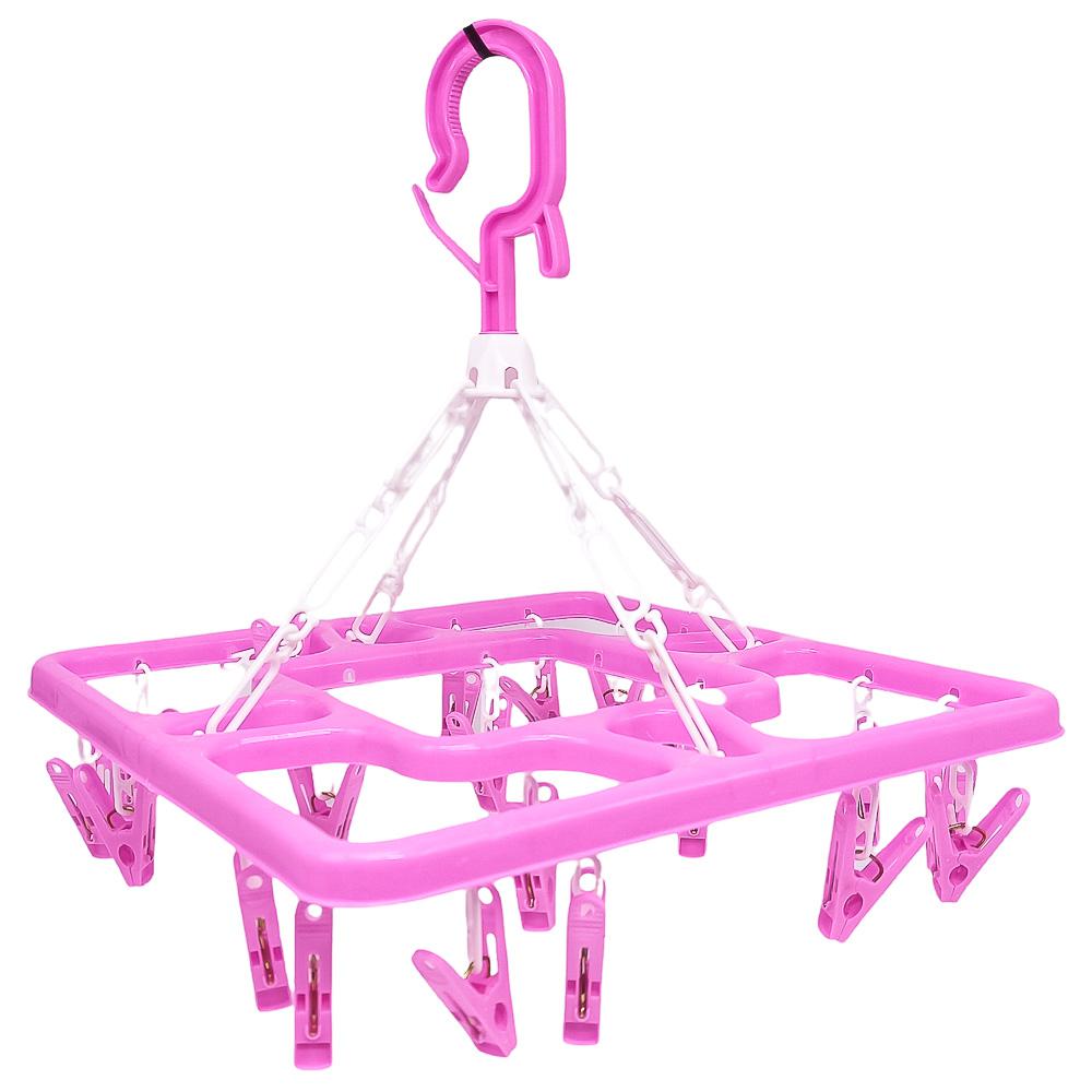 Horquillero Plástico Cuadrado 20 Piezas Homestar - Surtido