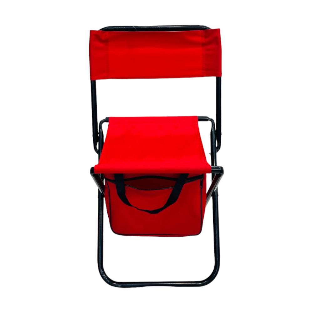 Silla Playera Plegable Lotus Roja