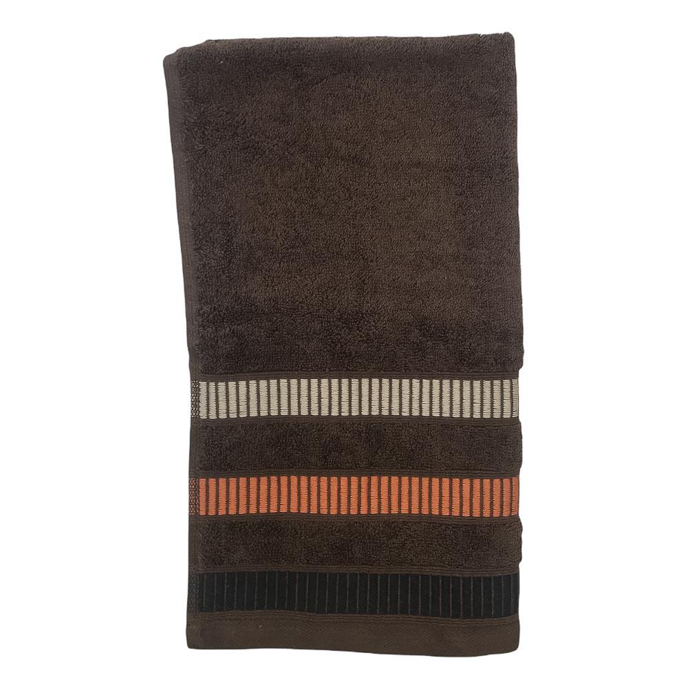 Toalla Para Manos Home Accents Roma 16" x 28" - Chocolate