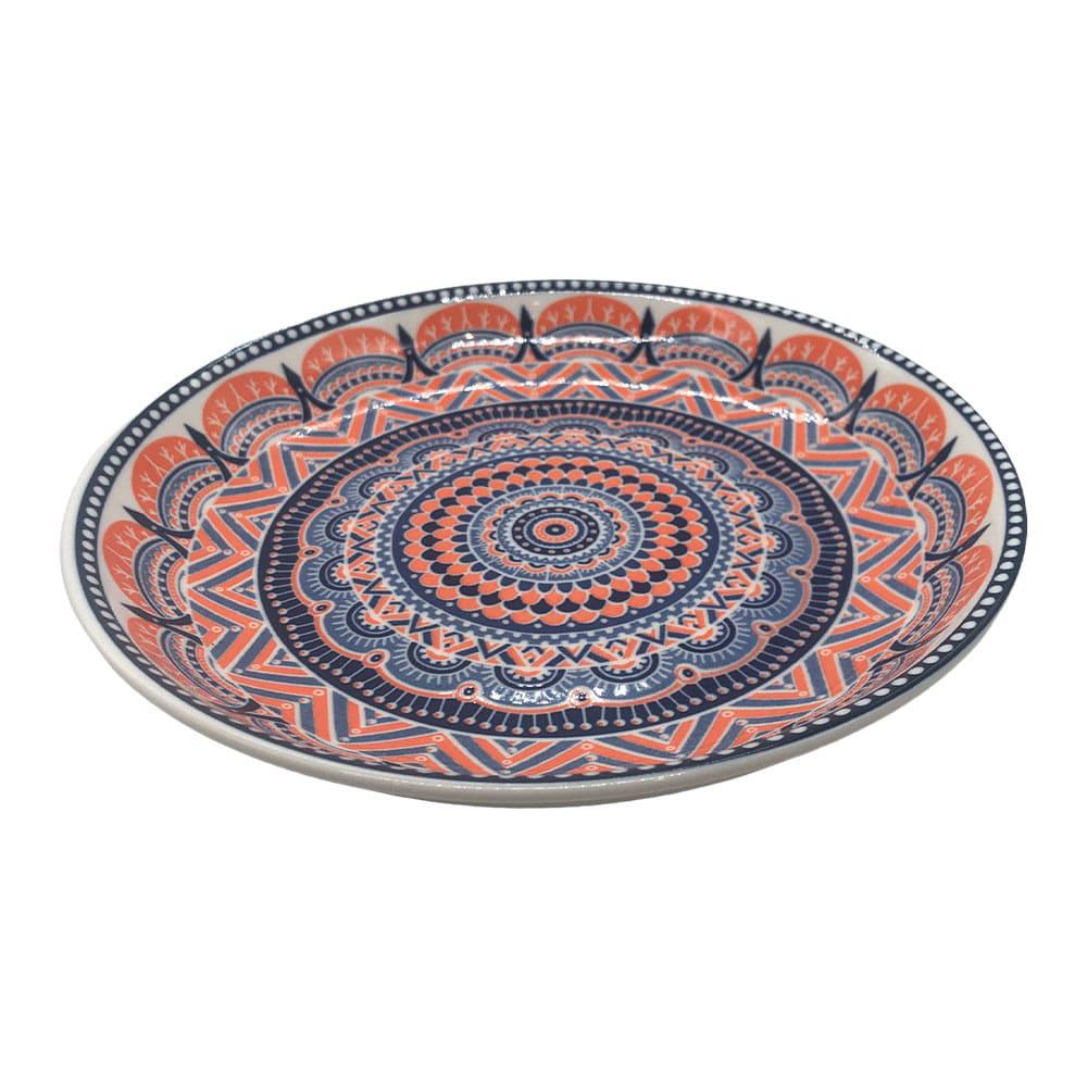 Plato Semi Hondo Estampado Homestar de Cerámica