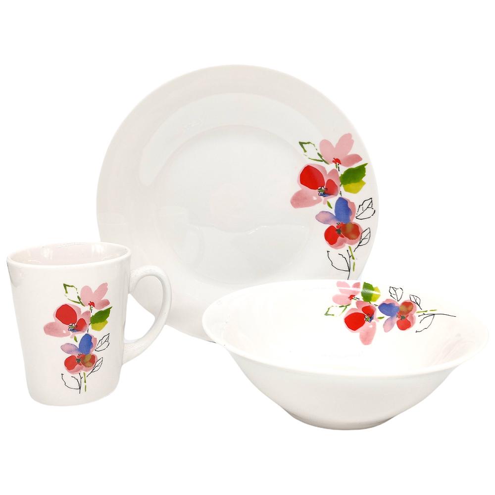 Vajilla de Cerámica Gibson 12 Piezas