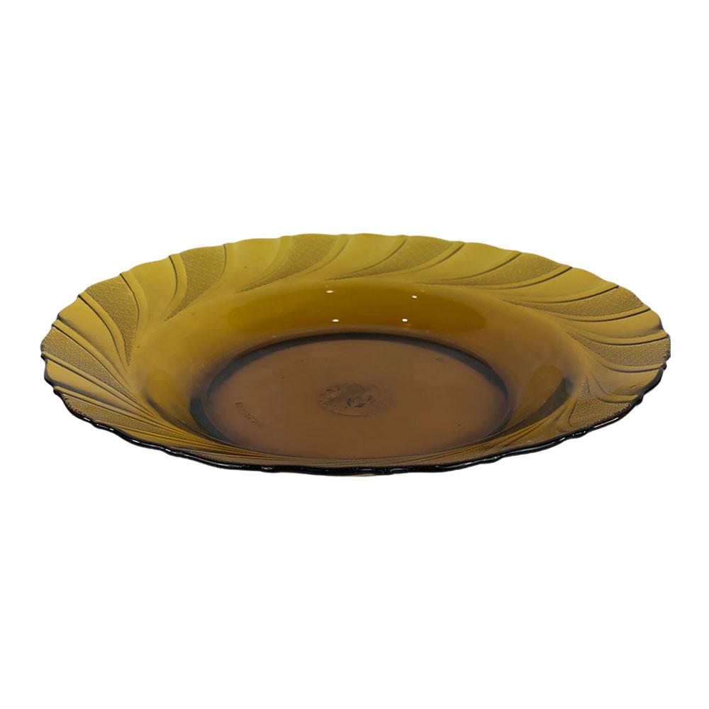 Plato Hondo Home de Vidrio 8"