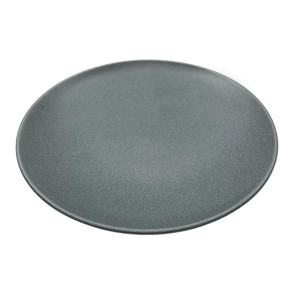 Plato Llano Elite Paradiso de Cerámica 8" Gris Oscuro
