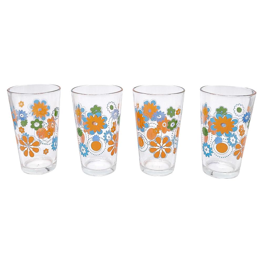 Vasos Home 16 oz Vidrio Set 4 Piezas