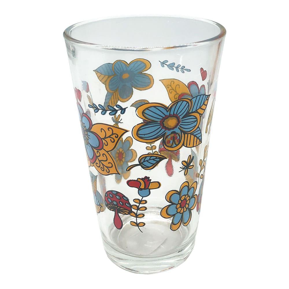 Vaso de Vidrio Homestar Estampado