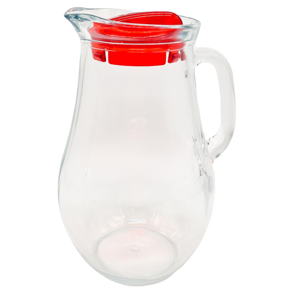 Jarra de Vidrio Pasabahce Con Tapa