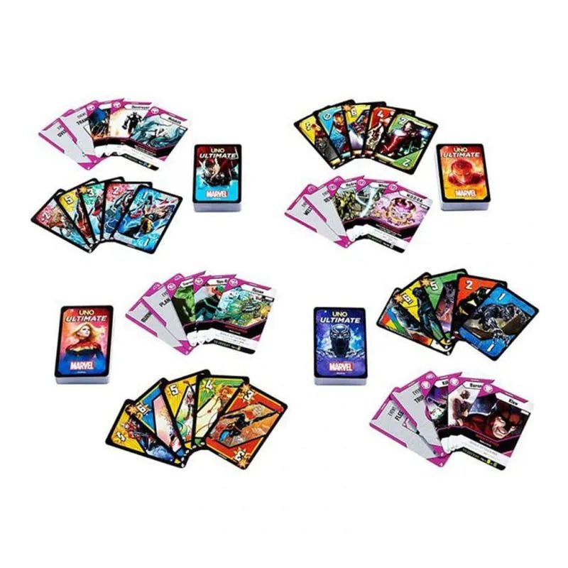 Juego de Carta Uno Ultimate Core Marvel - Uno - Titan.com.pa - 194735077021
