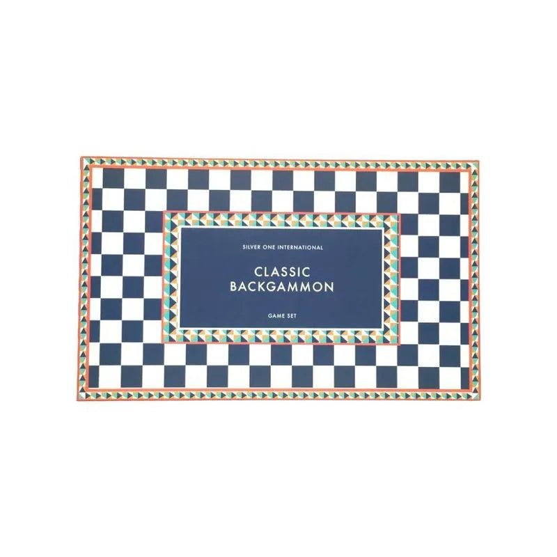 Juego De Mesa Backgammon - Silver One - Titan.com.pa - 848496064836