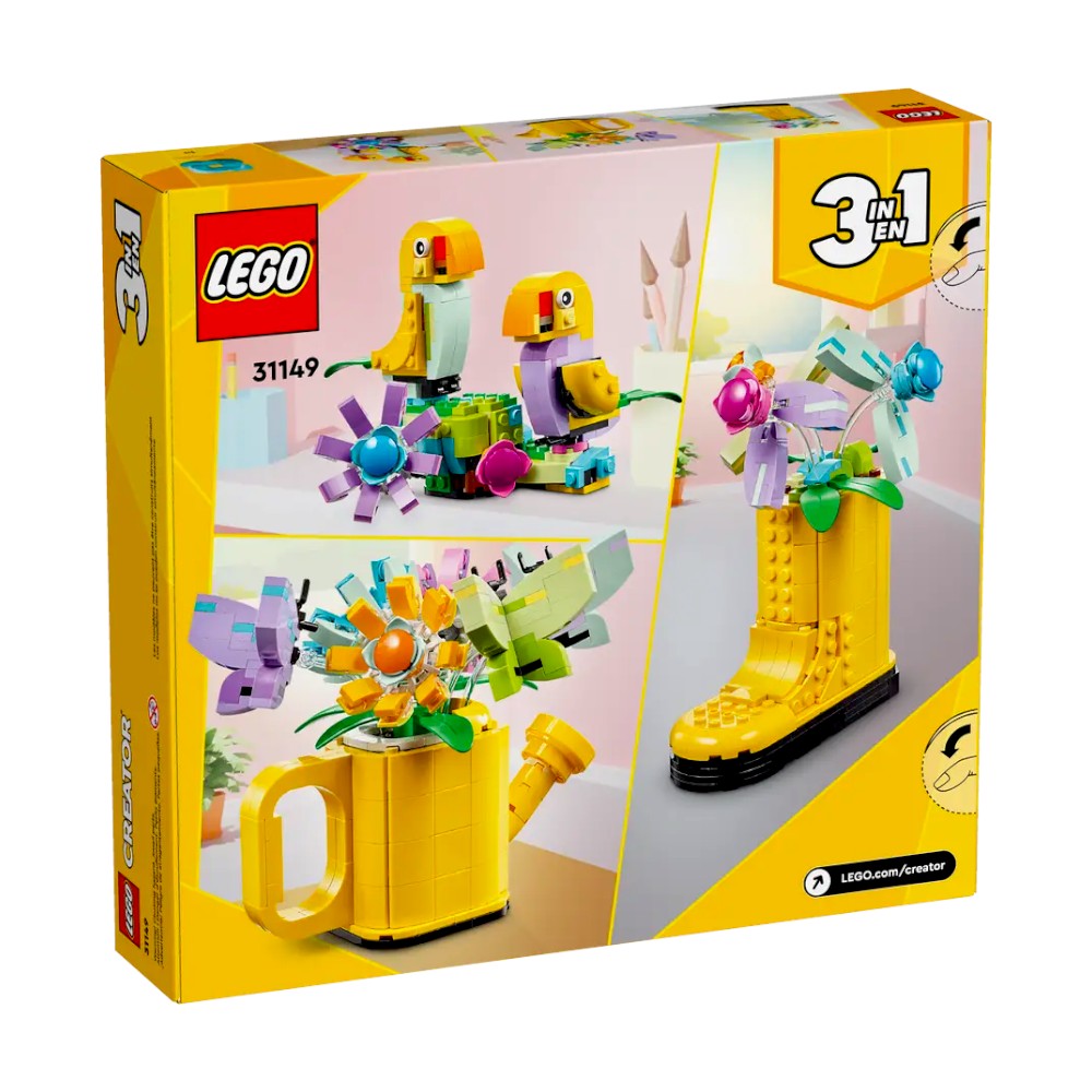 Bloques LEGO Creator 3 en 1 / Flores En Regadera