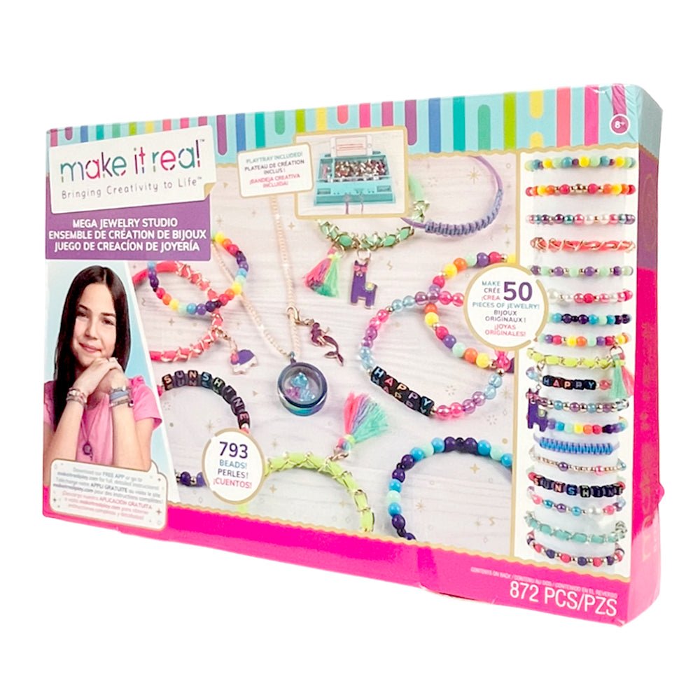 Kit de Creación Mega Joyería / Make It Real / Set Creativo - Make It Real - Titan.com.pa - 695929015152