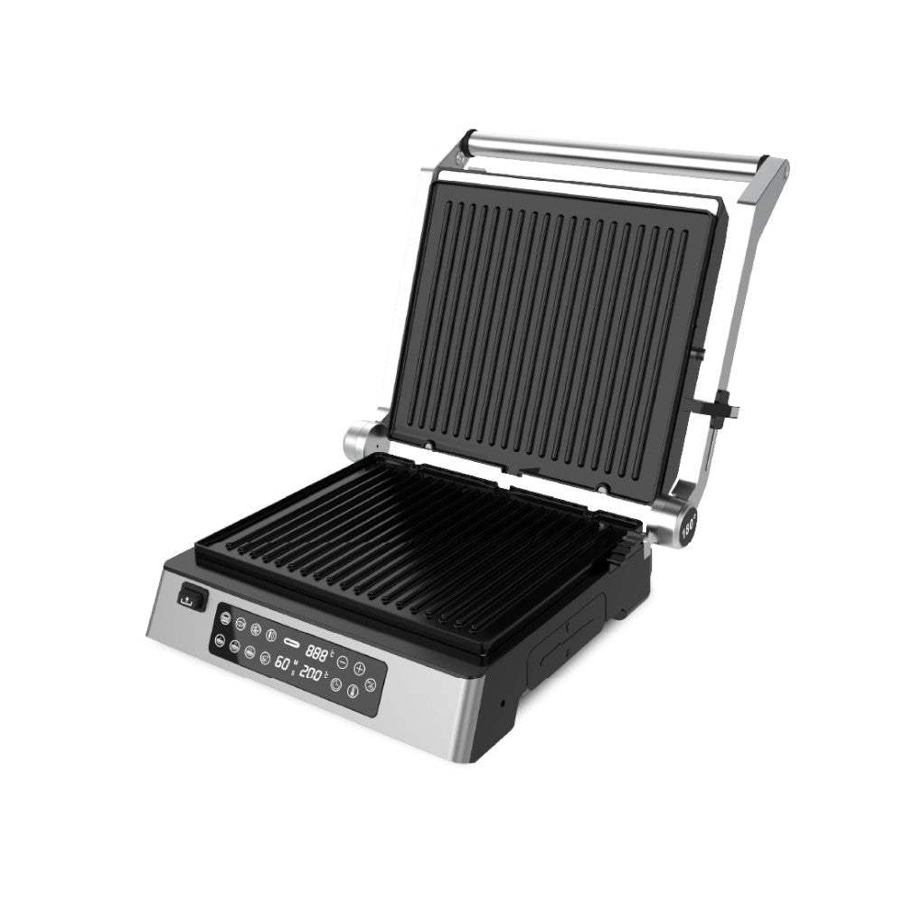 Parrilla Inteligente Aiwa Panini Digital Inox | 1500W - Aiwa - Titan.com.pa - 7453041023843