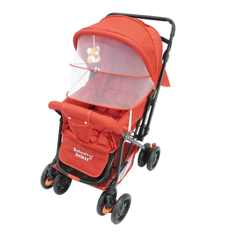 Coche Acolchado Bebesitos Rojo