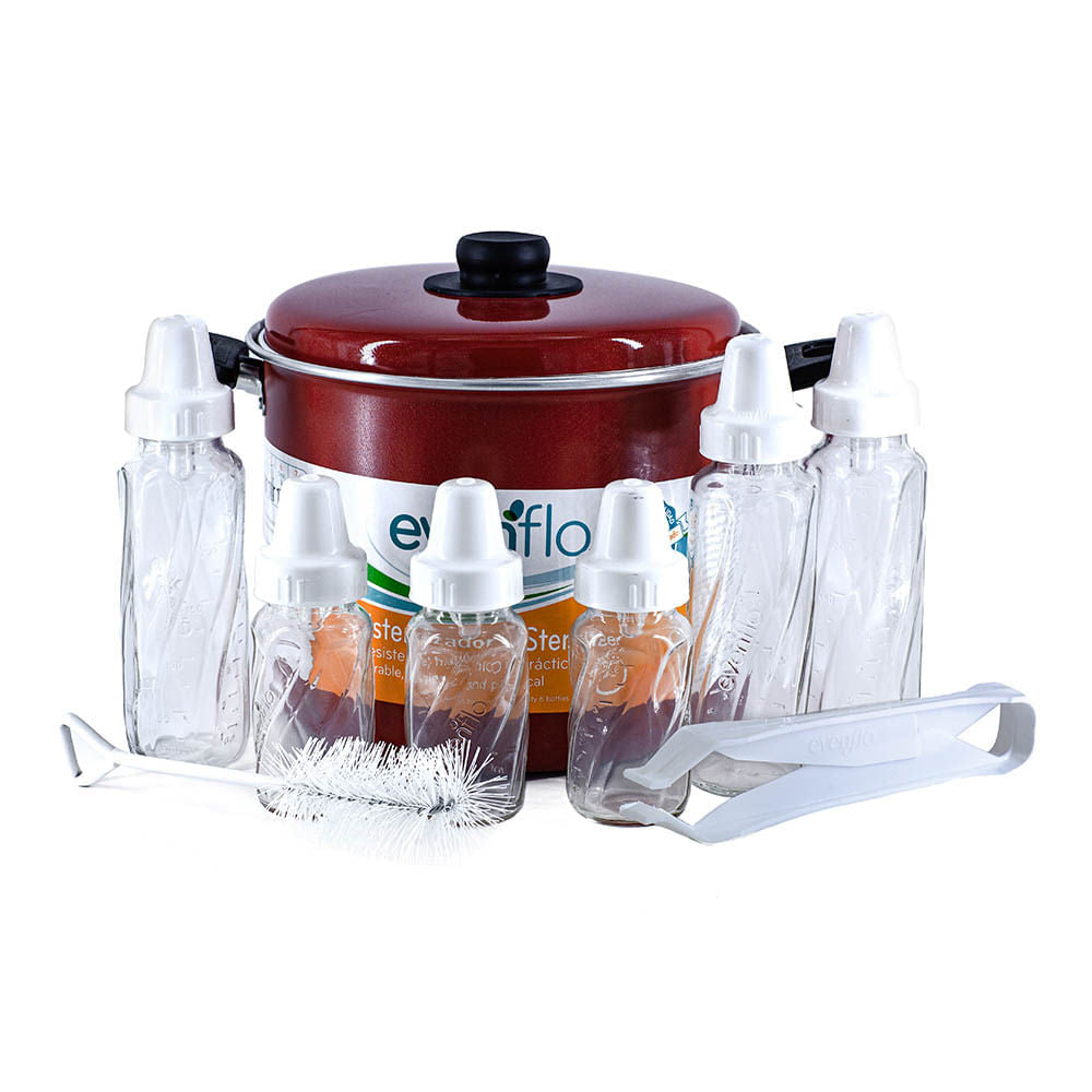 Esterilizador De Aluminio Evenflo Capacidad 7 Biberones