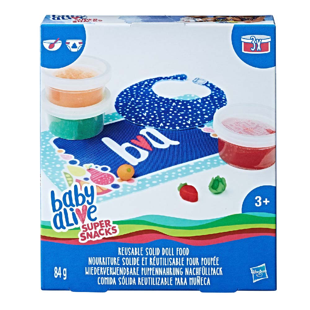 Baby Alive Comida Para Muñeca Pack Refill