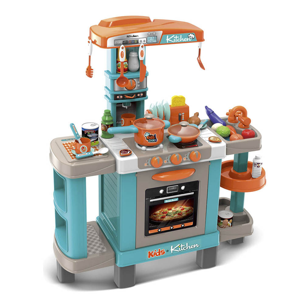 Cocina De Juguete Azul