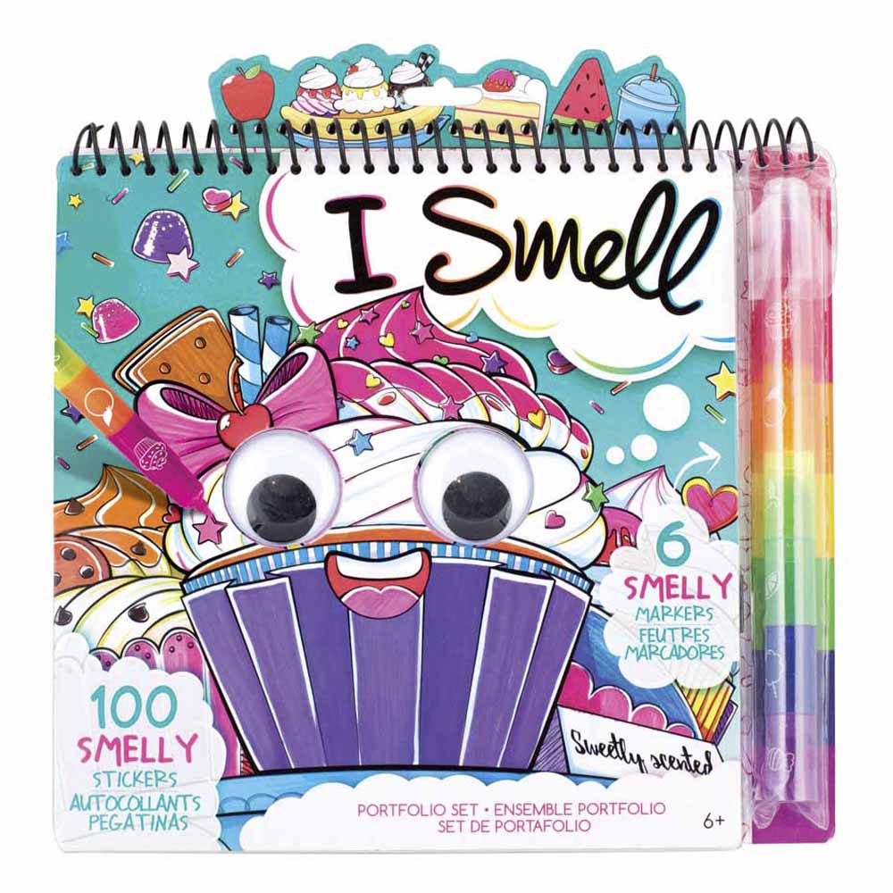Libreta Smell Fashion Angels Con Marcadores