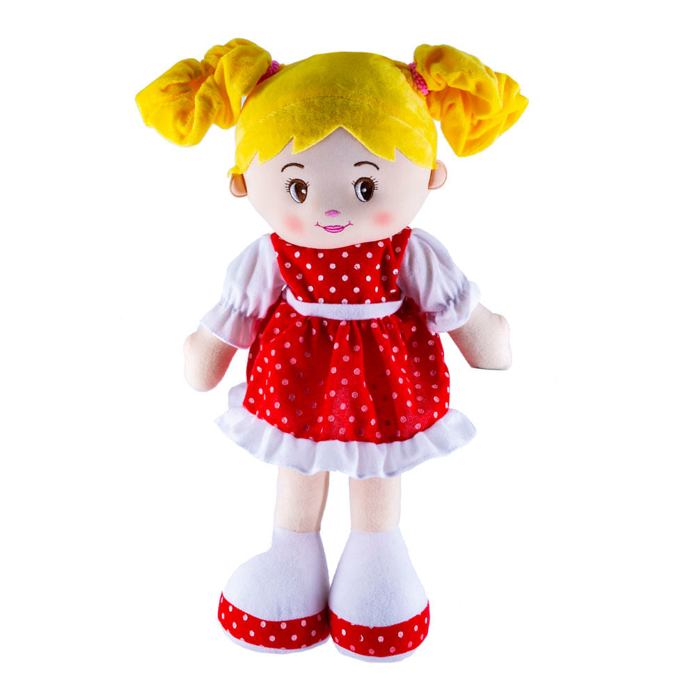 Muñeca De Trapo Cabello Colores