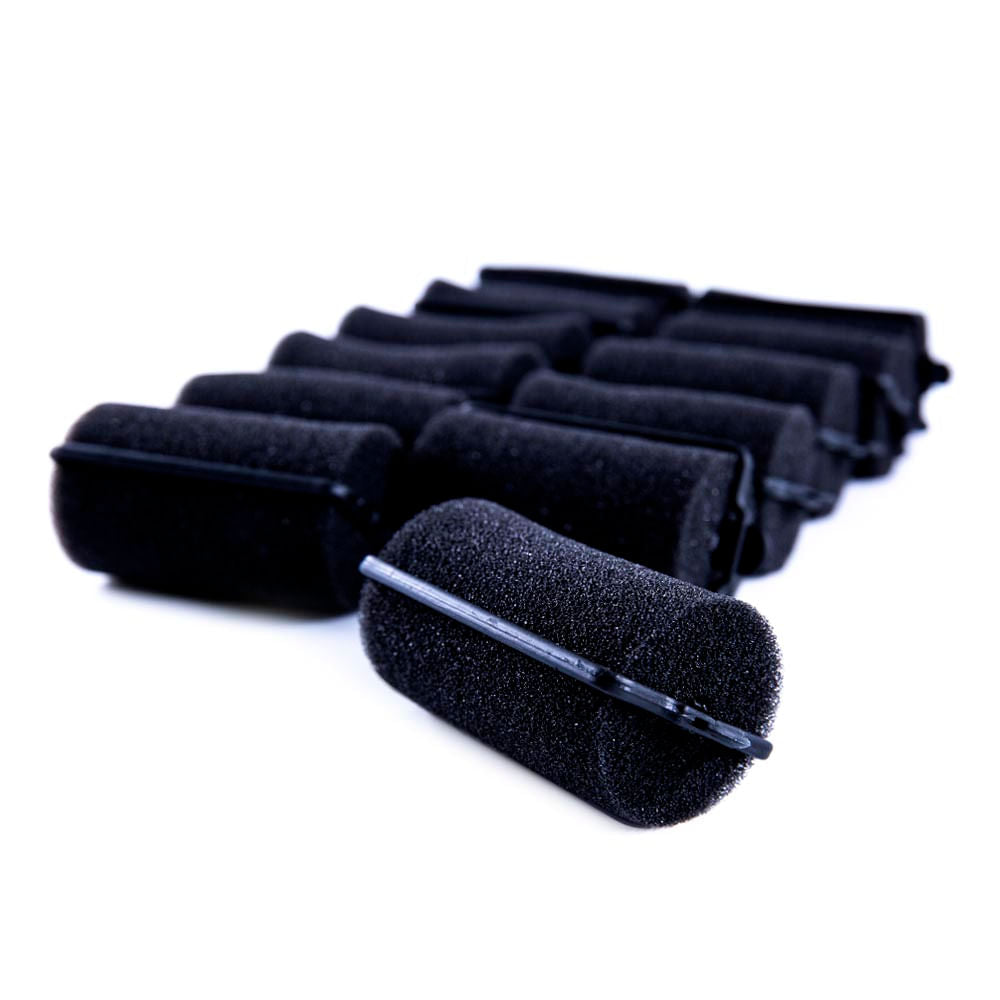 Set De Rollos Para El Cabello De Esponja Grandes 12 Piezas
