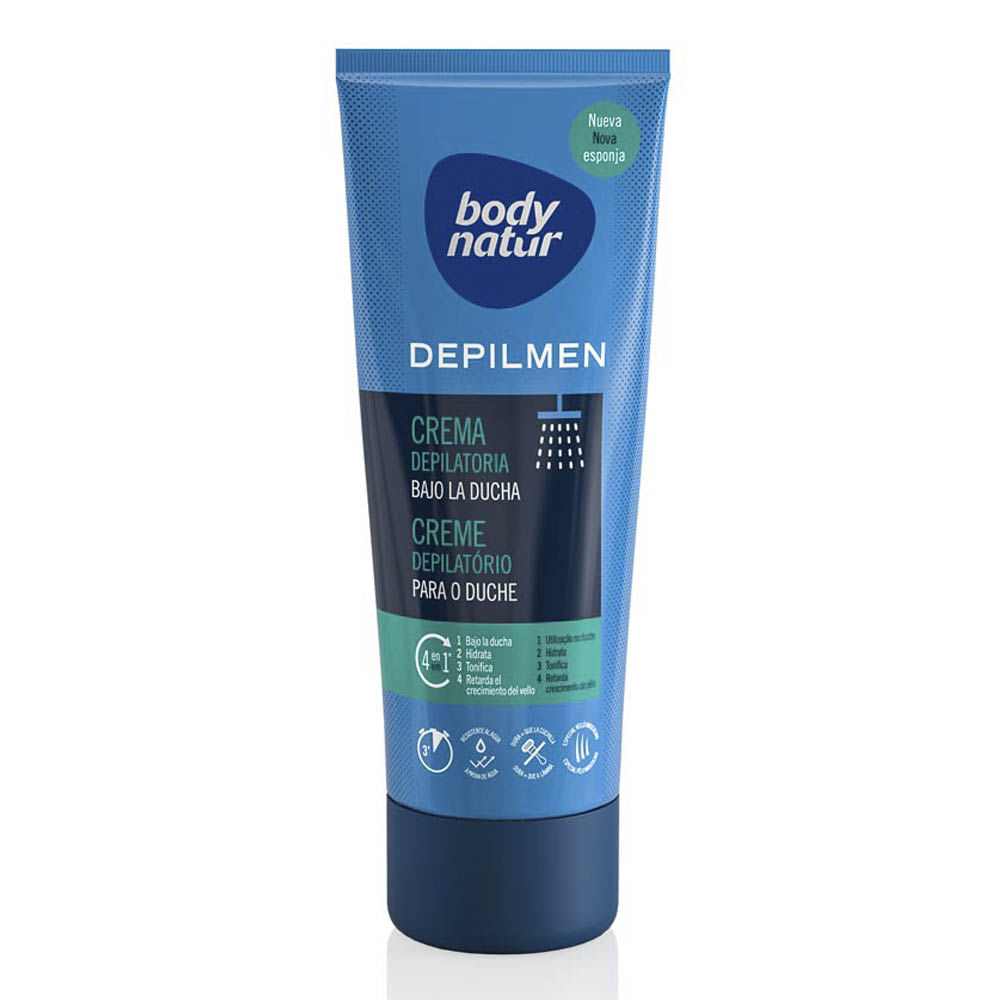 Crema Depilatoria Body Natur Ducha Caballero 200 ml