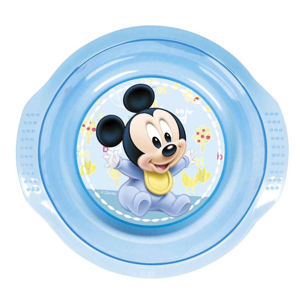 Plato Plástico Disney Mickey Mouse
