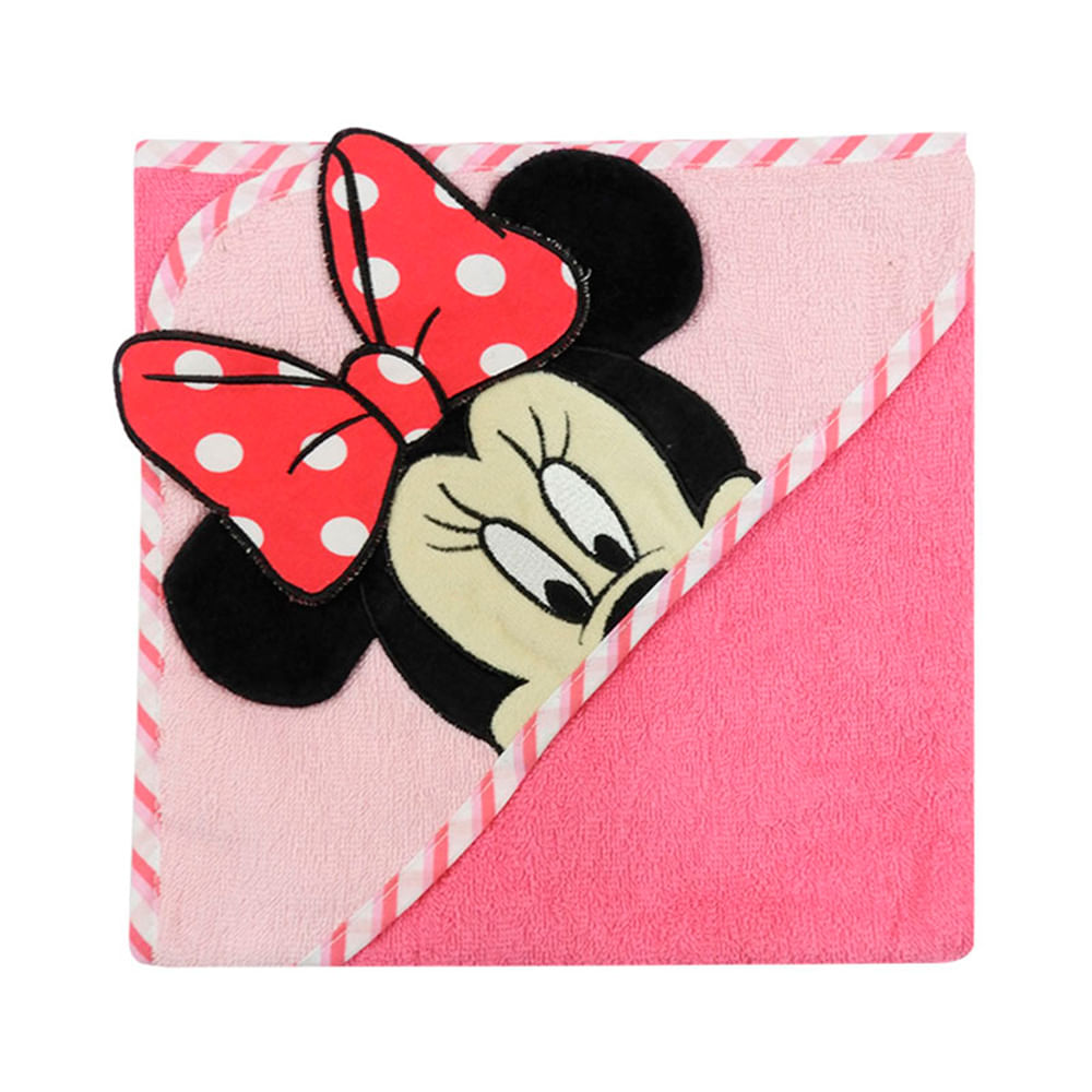 Toalla de Baño Disney Minnie Mouse Para Bebé Niña