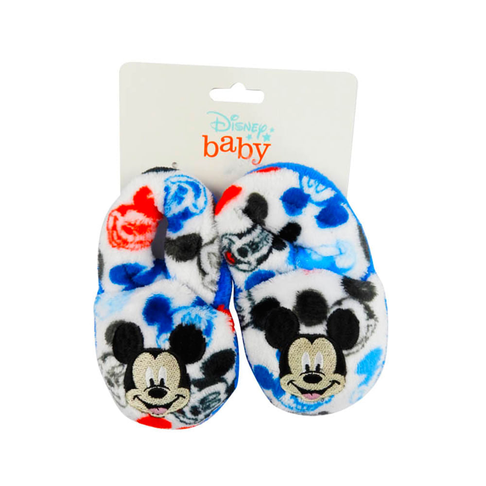 Pantufla Para Bebé Disney Mickey Mouse 0 - 12 Meses