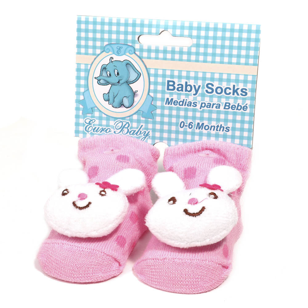 Medias Euro Baby Para Bebé Niña 0 - 6 Meses