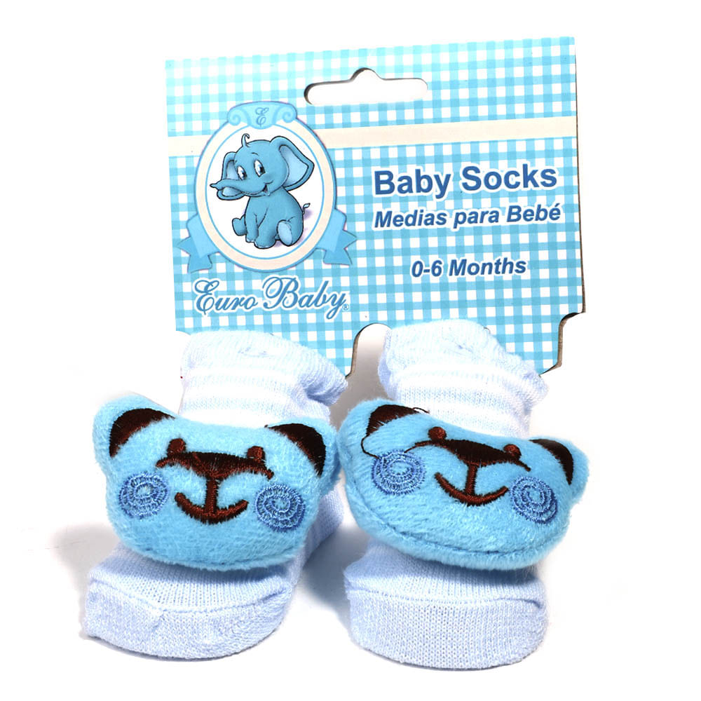Medias Euro Baby Para Bebé Niño 0 - 6 Meses