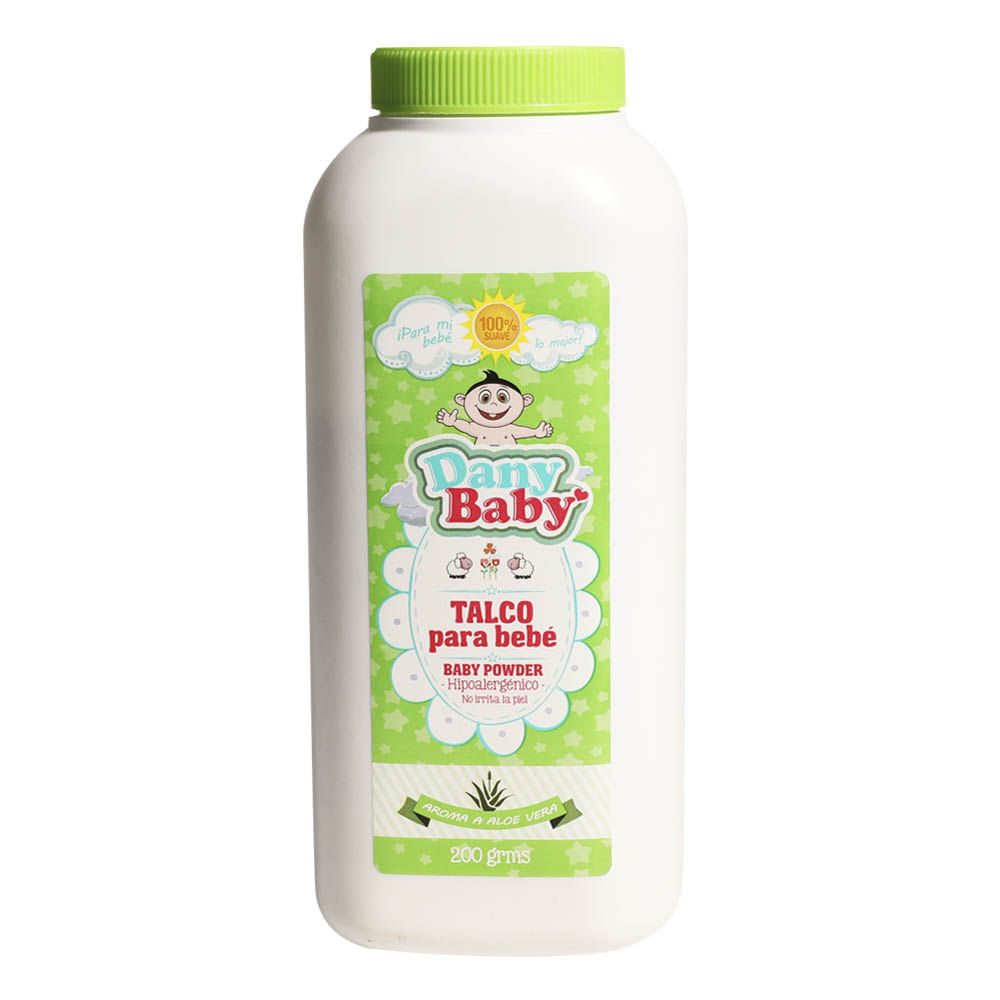 Polvo Aroma a Aloe Vera Dany Baby Para Bebé 200 g