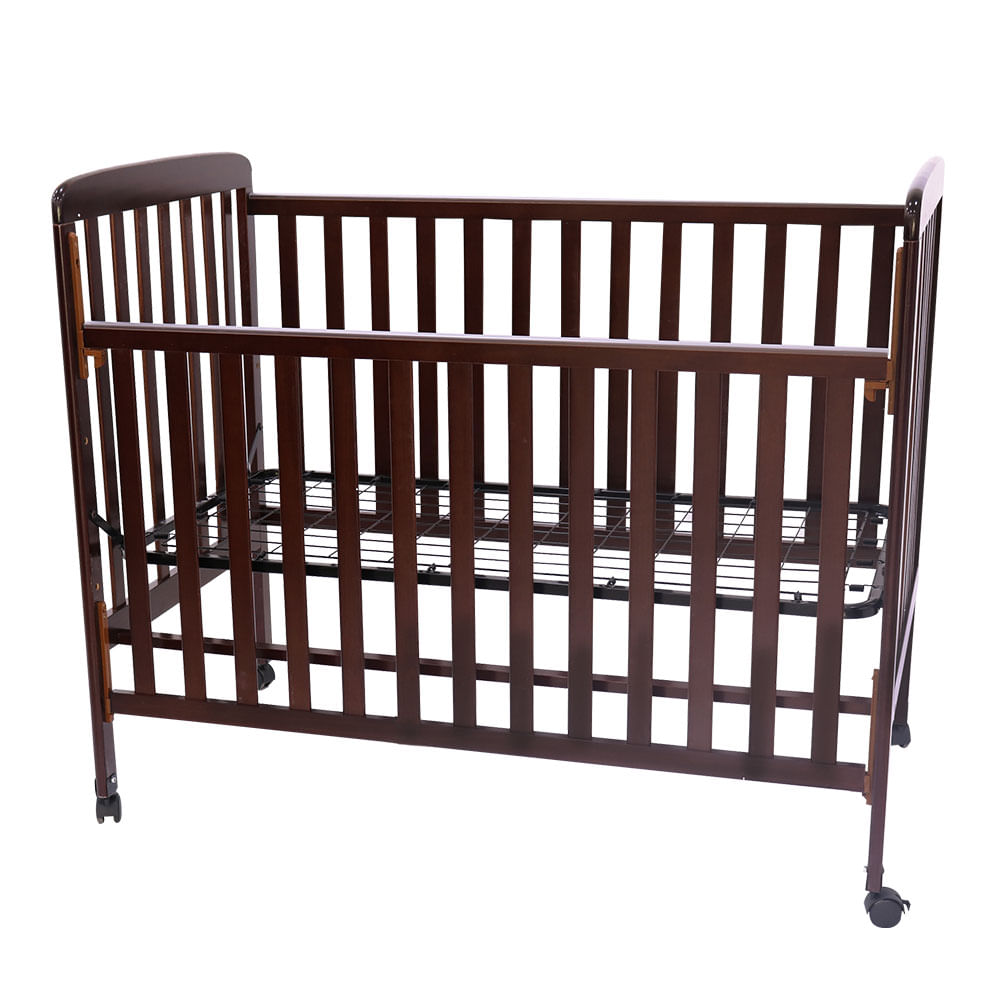 Cuna de Madera Bebesitos Para Bebé Chocolate