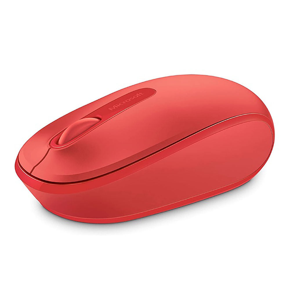 Mouse Inalámbrico 1850 Microsoft Rojo