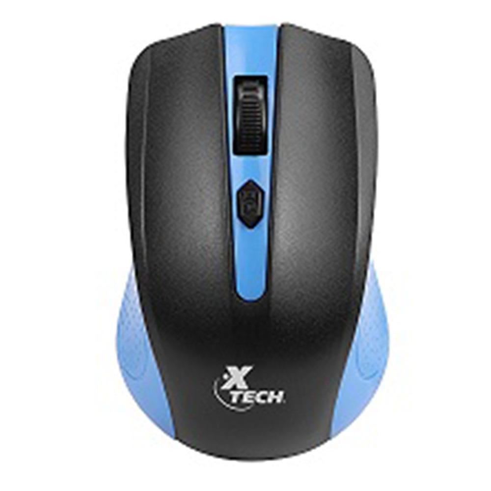 Mouse Optico Inalambrico Xtech Blue