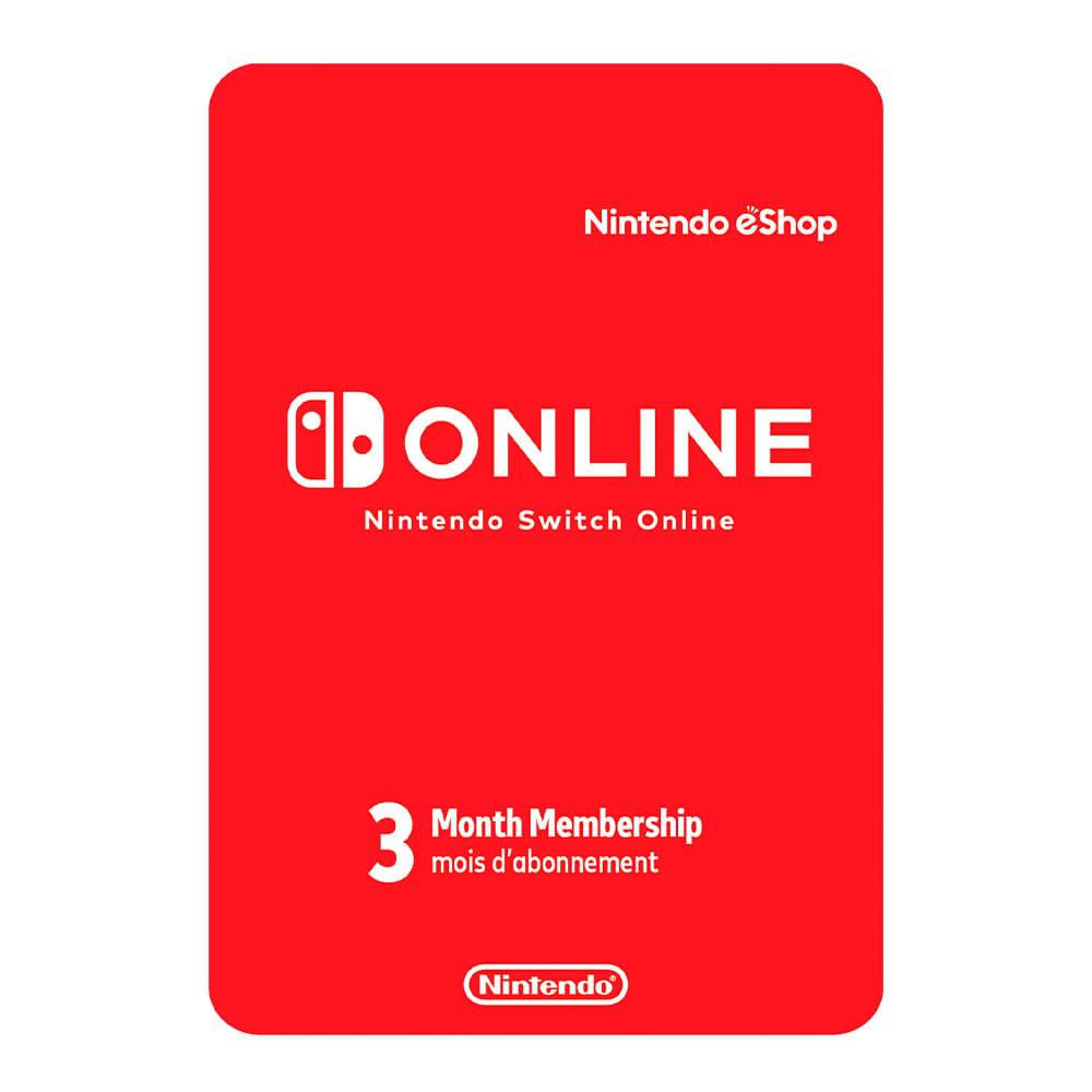 Tarjeta Digital Nintendo 3 Month