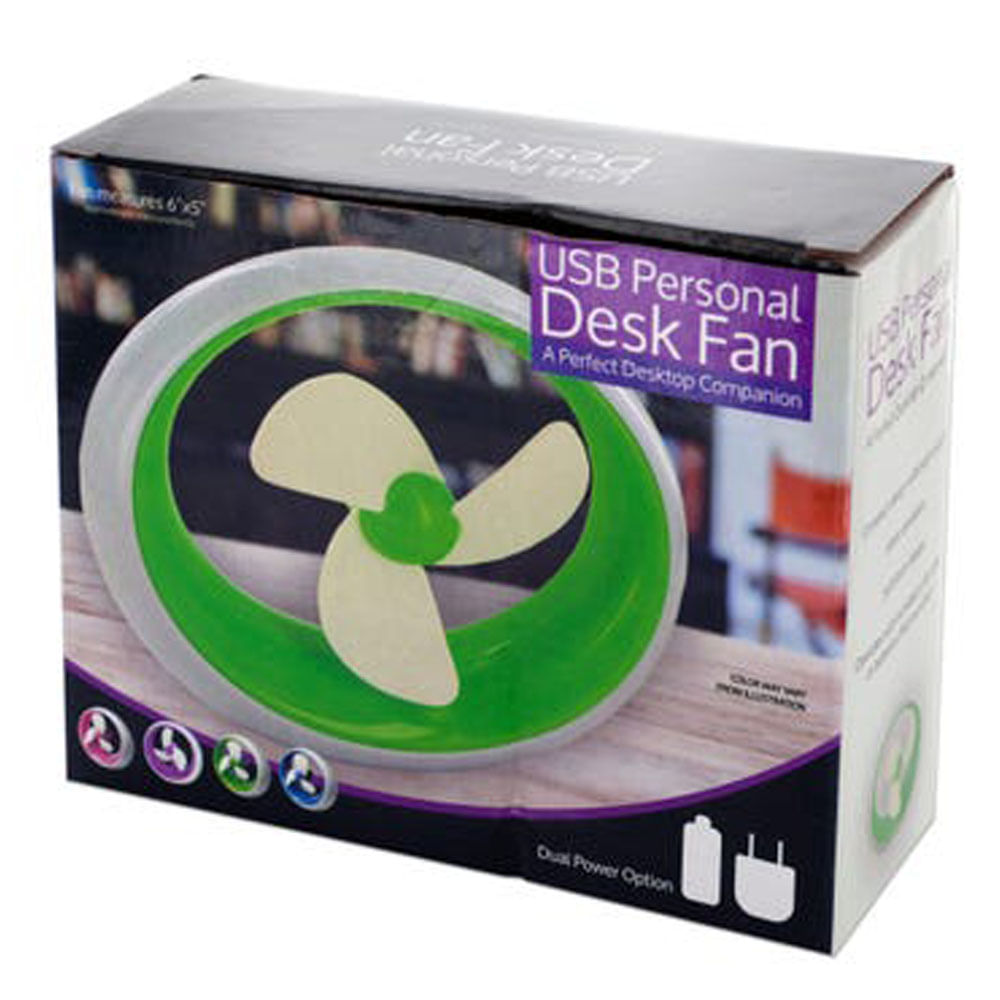 Abanico de Mesa Kole Con Cable USB - Surtido