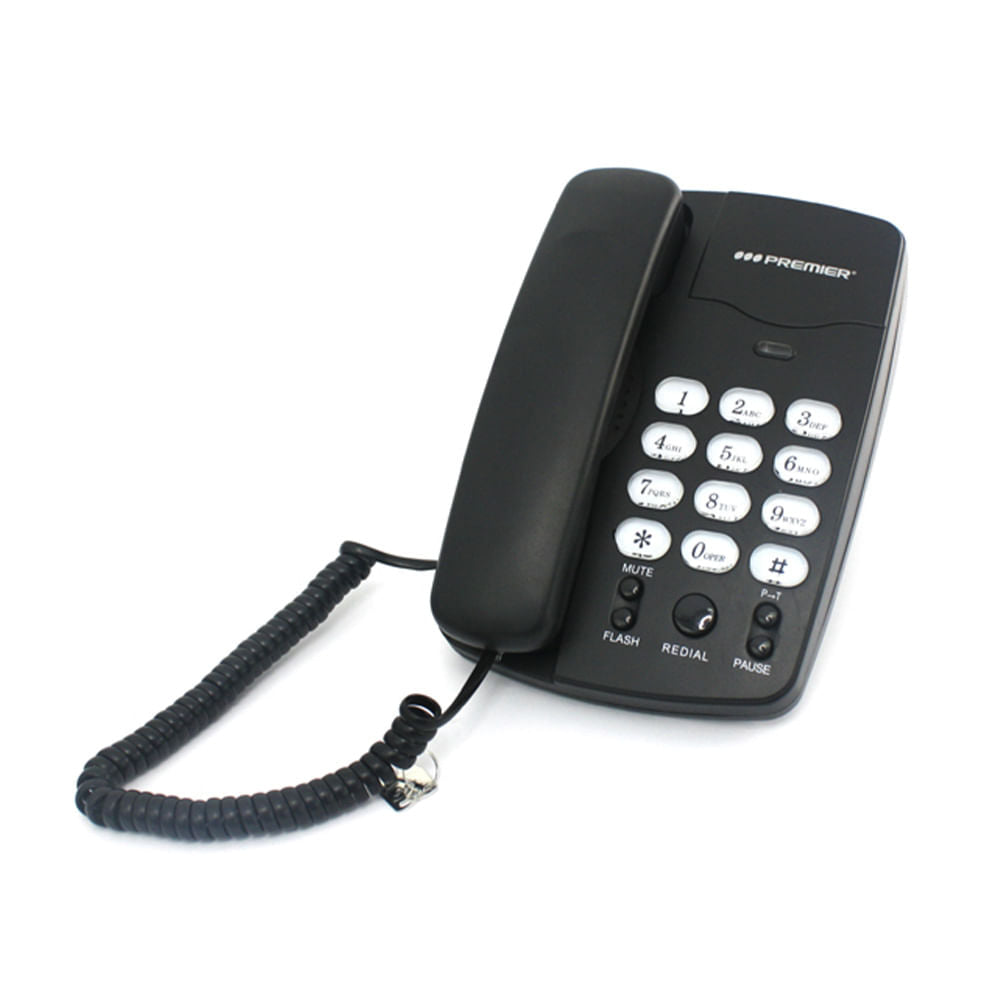 Teléfono Premier Alámbrico Sencillo